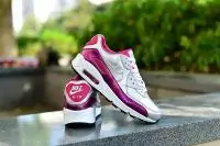 populaire nike air max 90 femmes running usa rose cerise